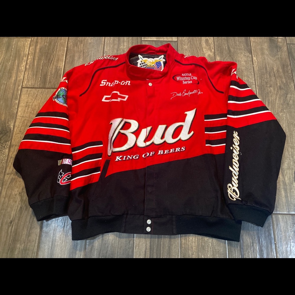 2001 Dale Earnhardt Jr Jeff Hamilton Bud Jacket XL